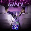 5×1 شاحن سريع للسياره مع معطر للجو(3n-ya)